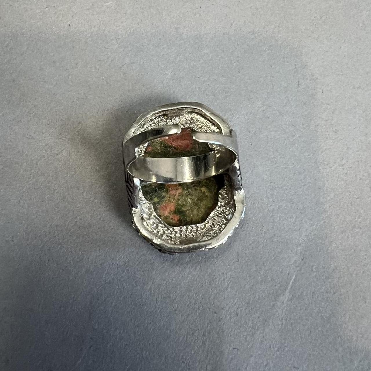 Preloved Women's Ring - Silver/Multi – Statement … - image 4