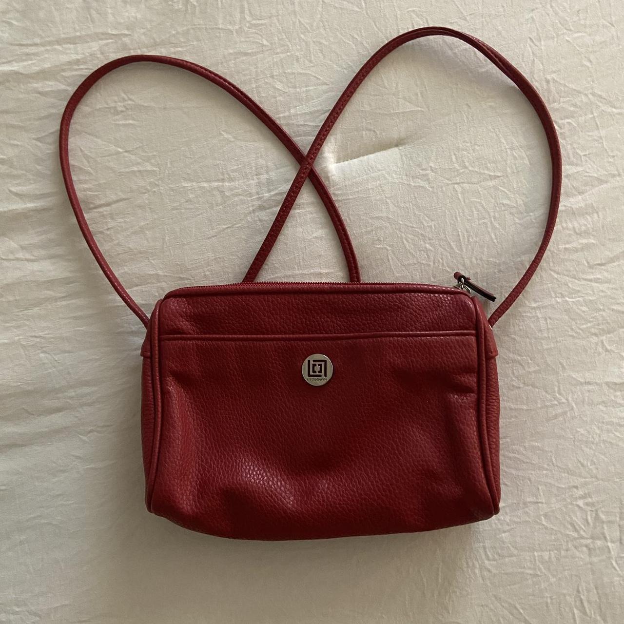 Liz claiborne red discount handbag