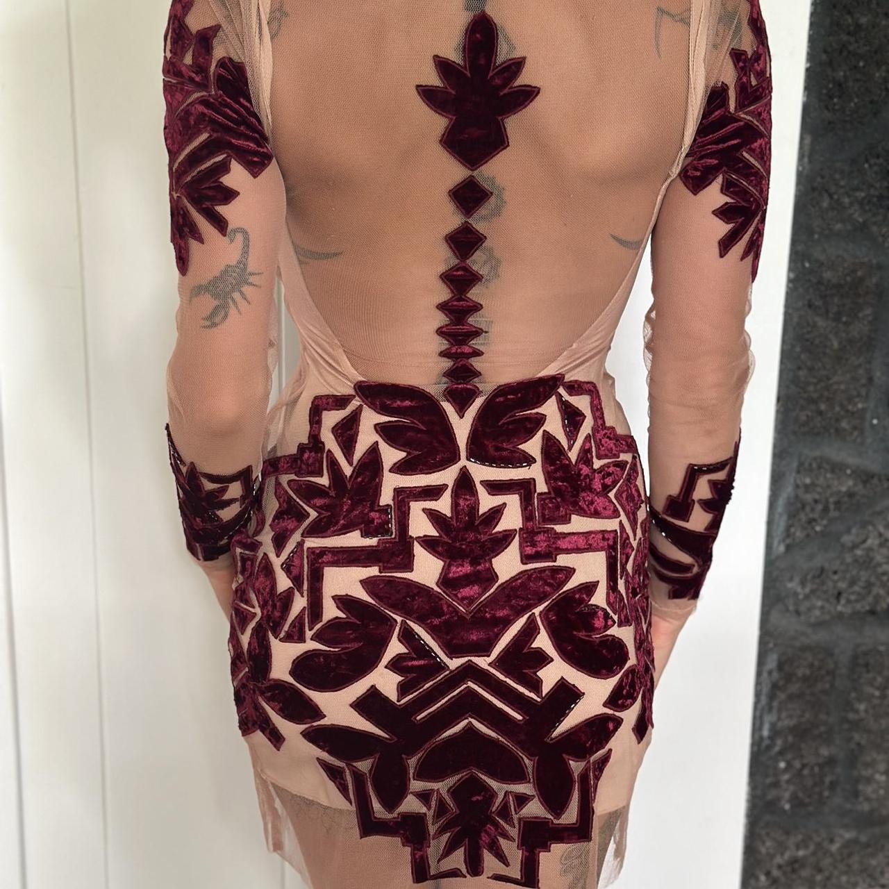 For love and lemons burgundy dress hotsell