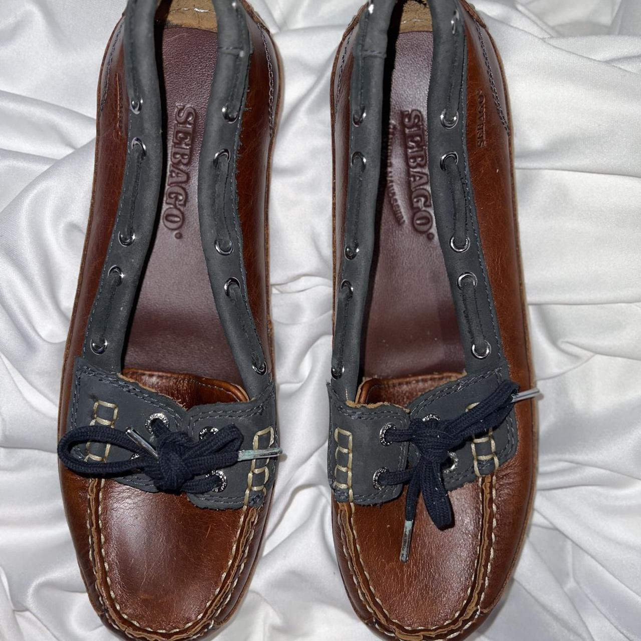 Bala Women's Sebago Shoes Sebago Bala Brown Oiled Boat Shoes