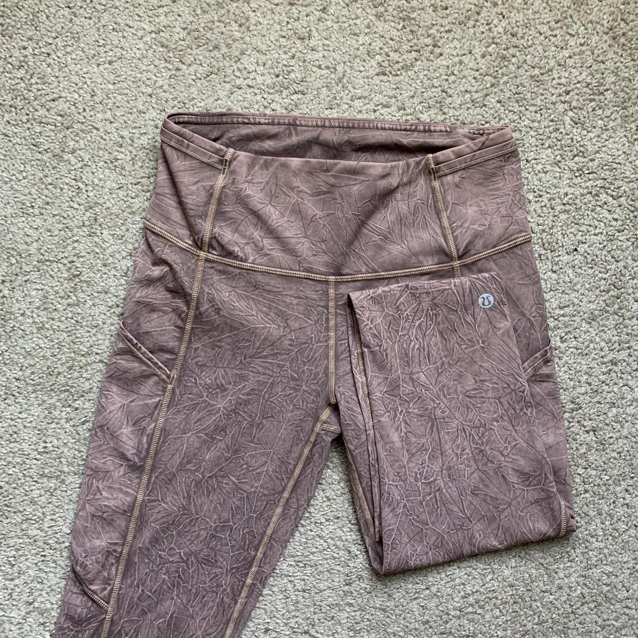 Dusty Pink Lululemon Leggings selling Size 6