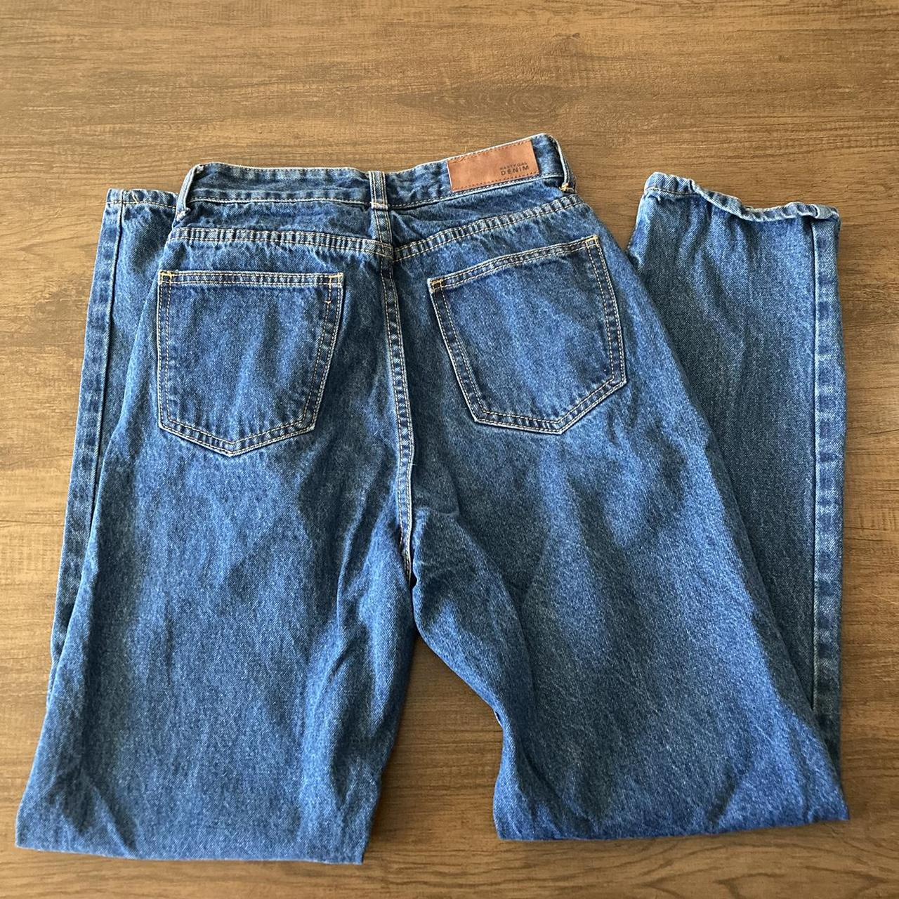 high-waisted-blue-jeans-from-nasty-gal-size-uk-8-depop