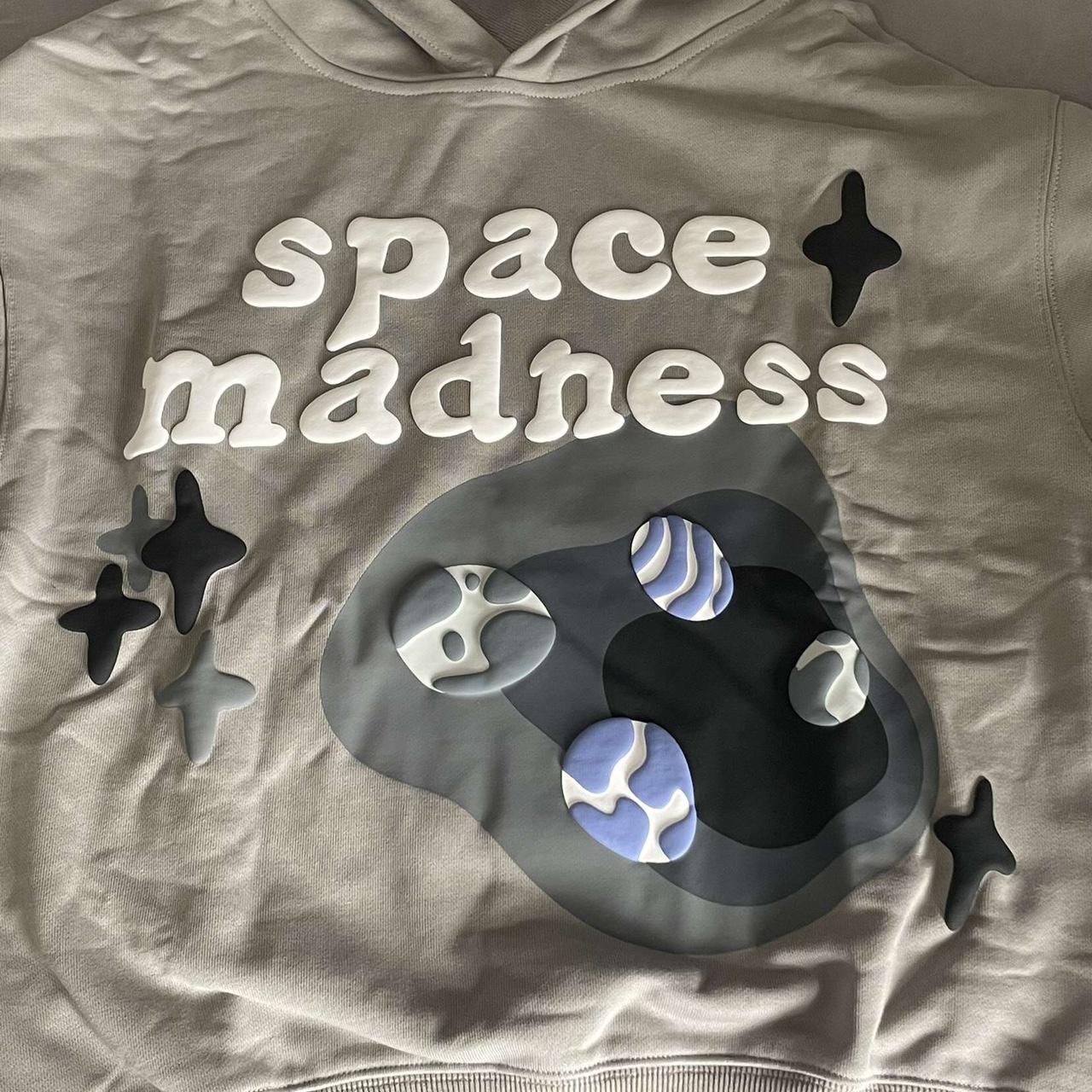 Broken planet hoodie Space madness 🪐 No clue about... - Depop