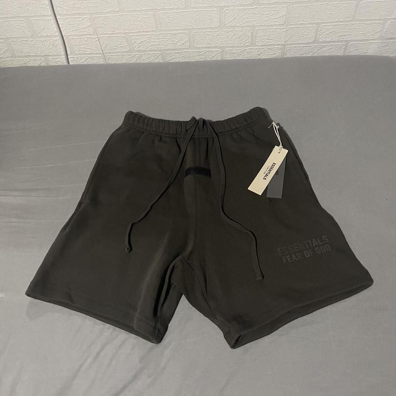 Black essentials shorts SS23 Selling due to... - Depop