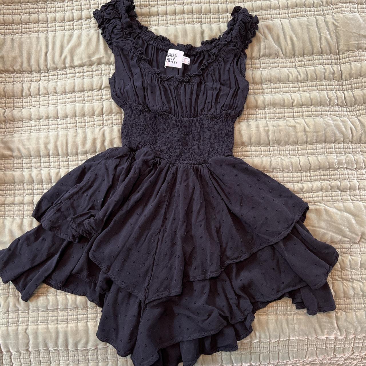 Princess Polly Black Romper Size 0 Super Cute Depop