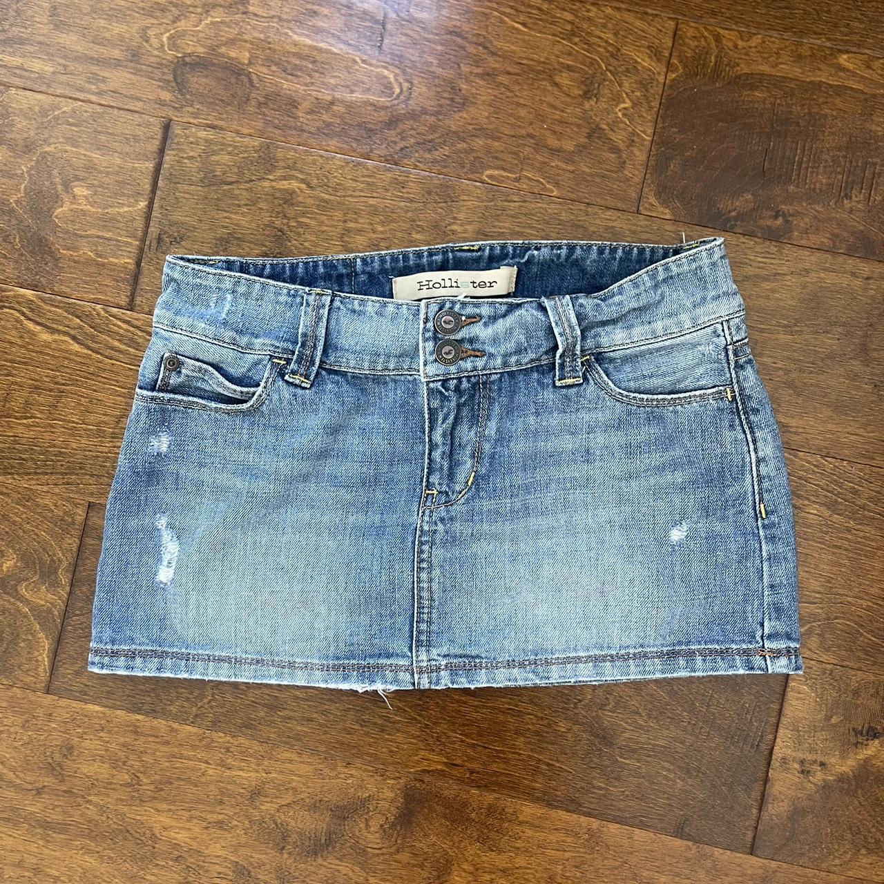 y2k hollister mini skirt 🌼 -very cute and... - Depop