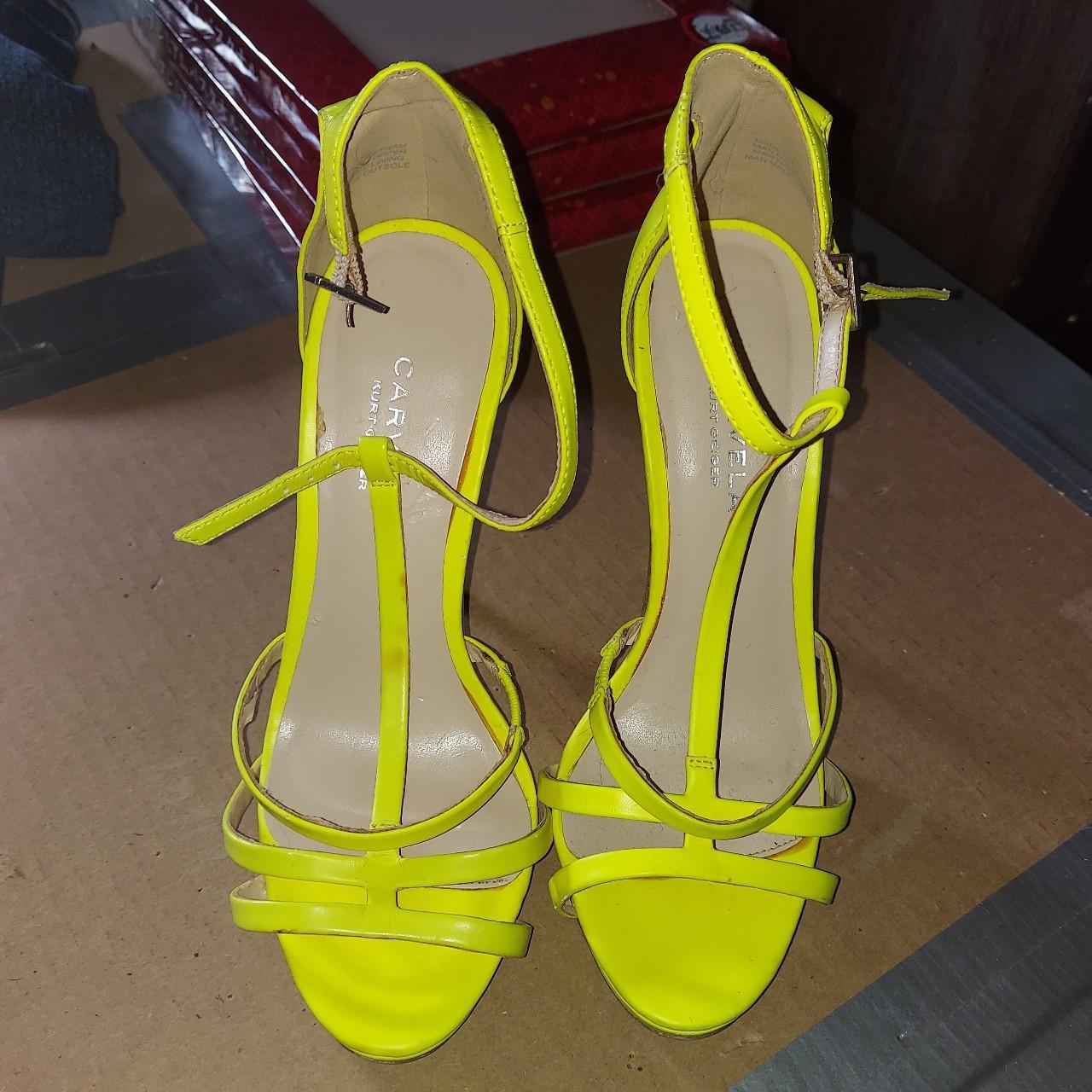 #carvela by Kurt Geiger fluorescent / neon /... - Depop