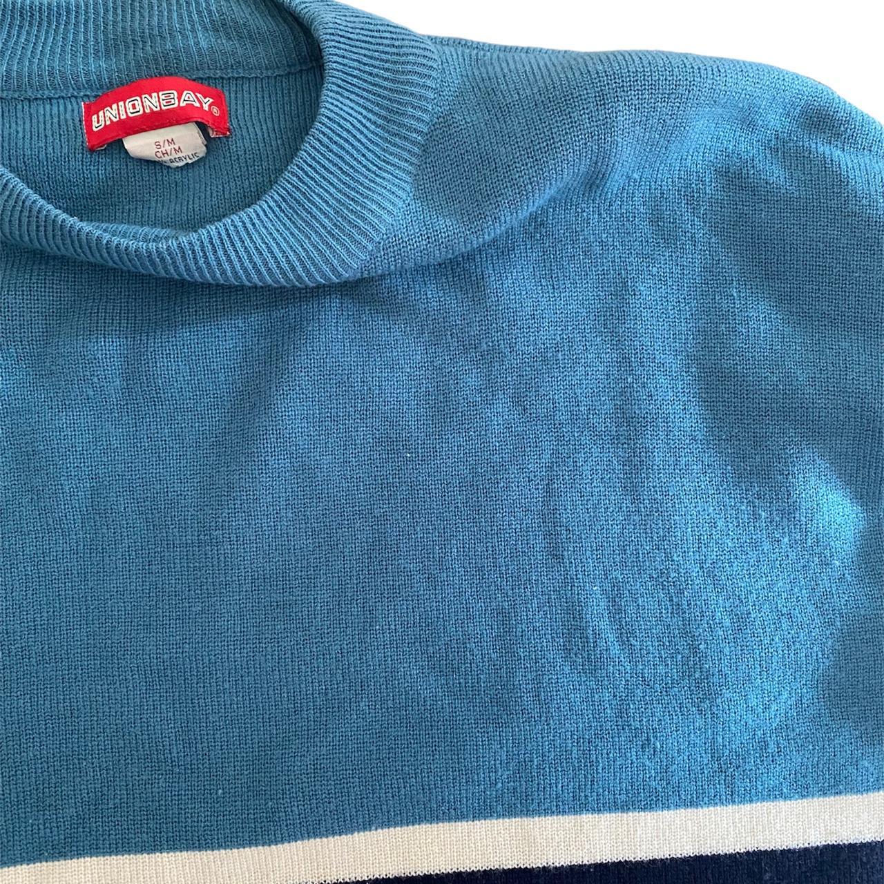Union Bay Men's Blue and White Jumper (2)