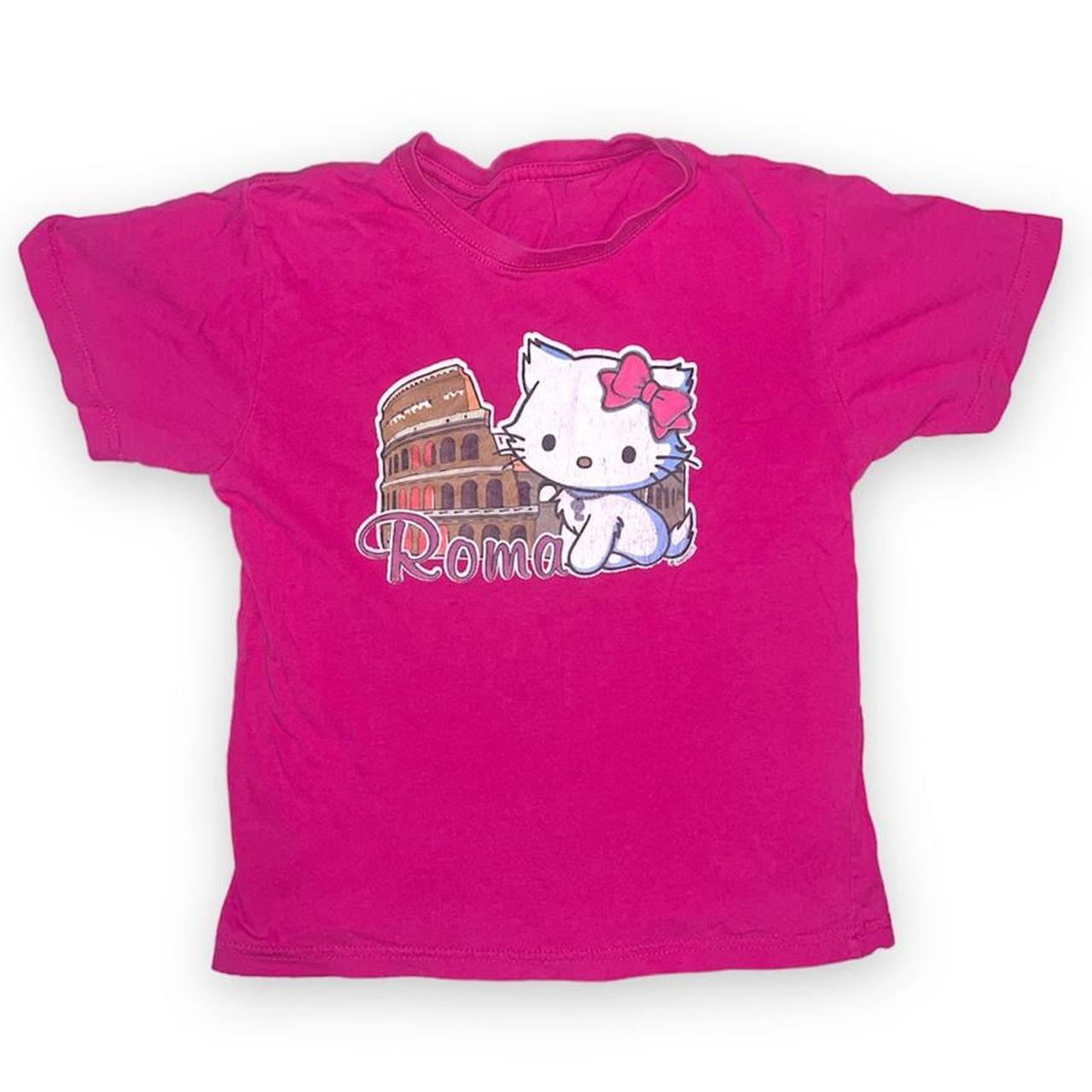 CHARMMY KITTY HOT PINK BABY TEE no tag but would... Depop