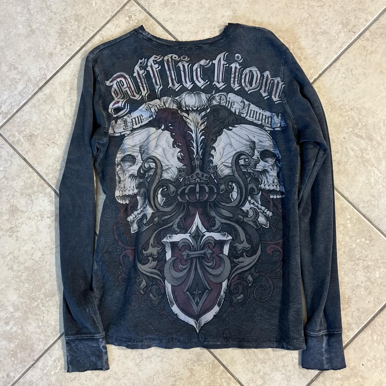 Affliction Men's multi Shirt (2)
