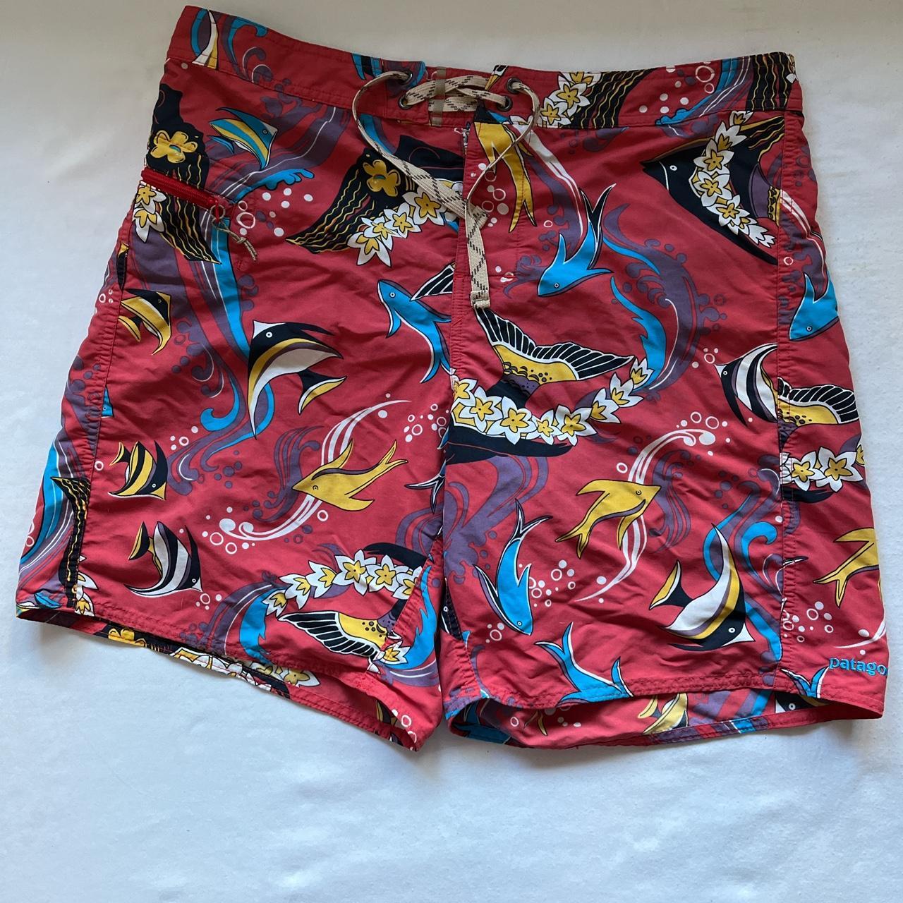 Red Fish Board Shorts