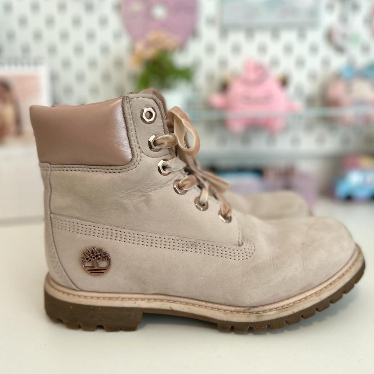 Womens timberland boots clearance rose gold