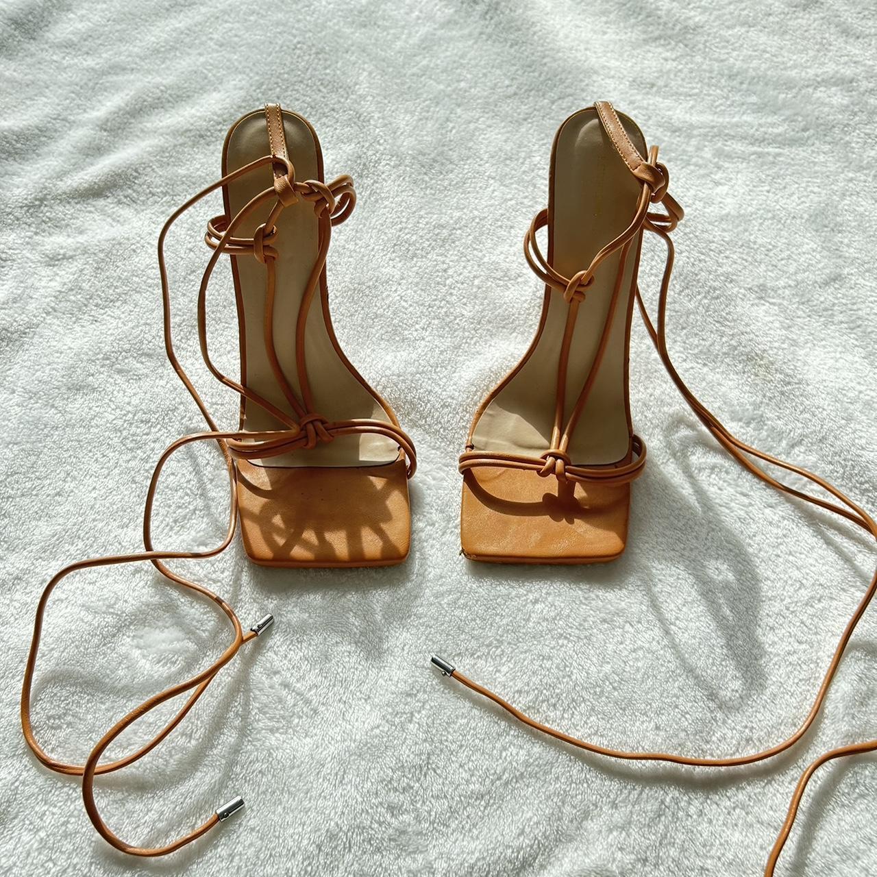 plt strappy heels