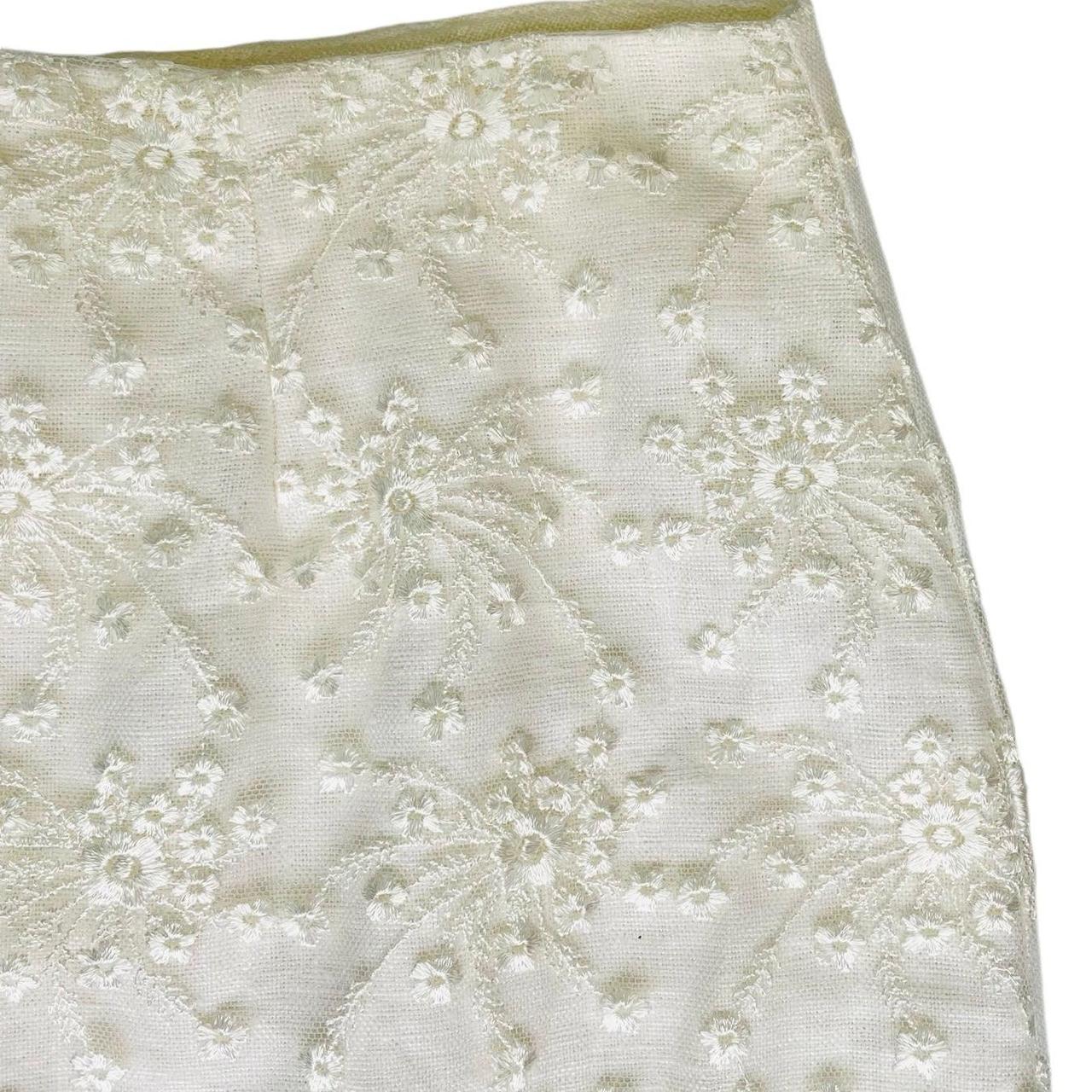 Cache Women's Skirt - White/Cream - S – Vintage 9… - image 3