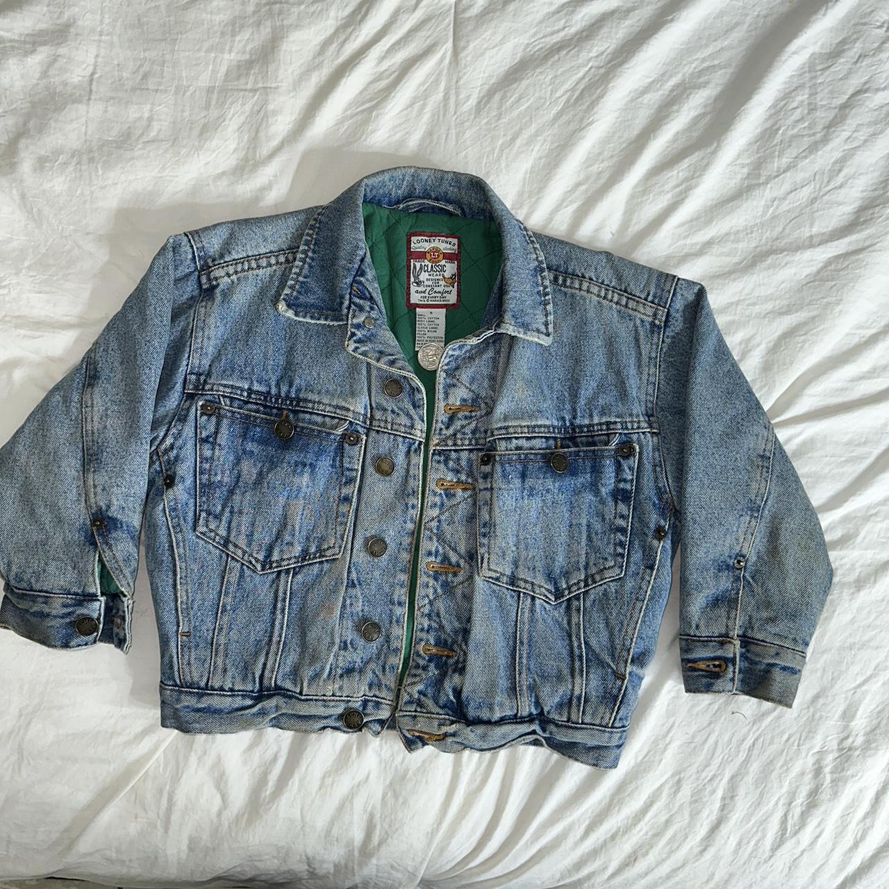 Looney Tunes Kids Jean Jacket Vintage - Depop