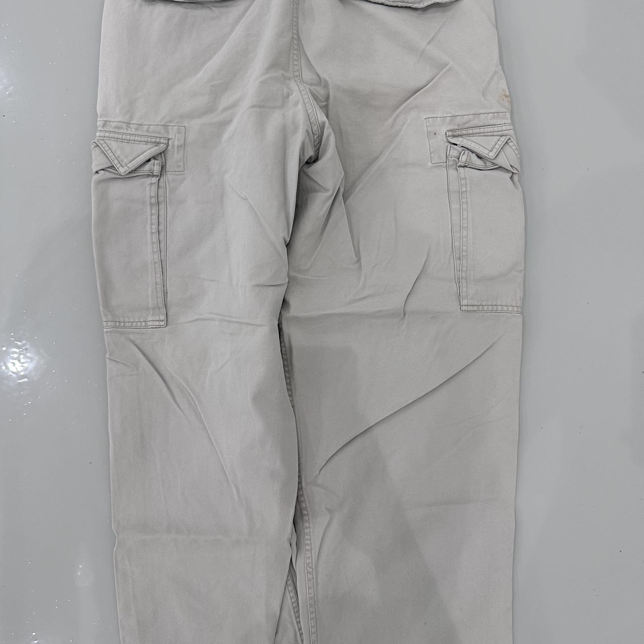 Old Navy Men's Cream and Grey Trousers (3)