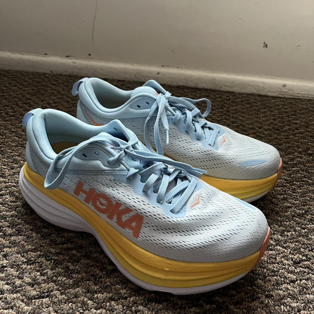 almost new hoka women’s bondi 8’s!!! color is... - Depop