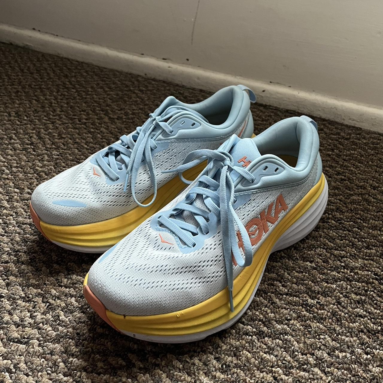 almost new hoka women’s bondi 8’s!!! color is... - Depop