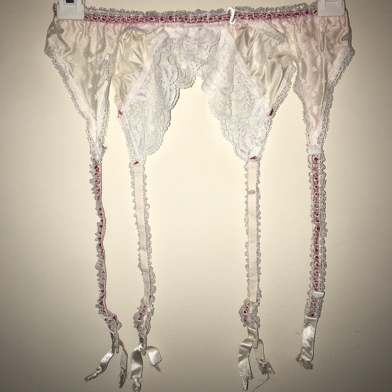 Frederick's of Hollywood Women's White and Red Panties (2)