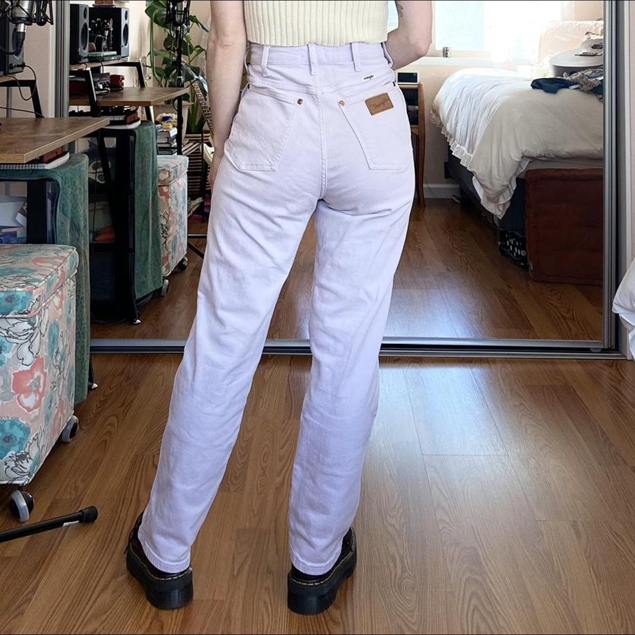 Wrangler hot sale white jeans