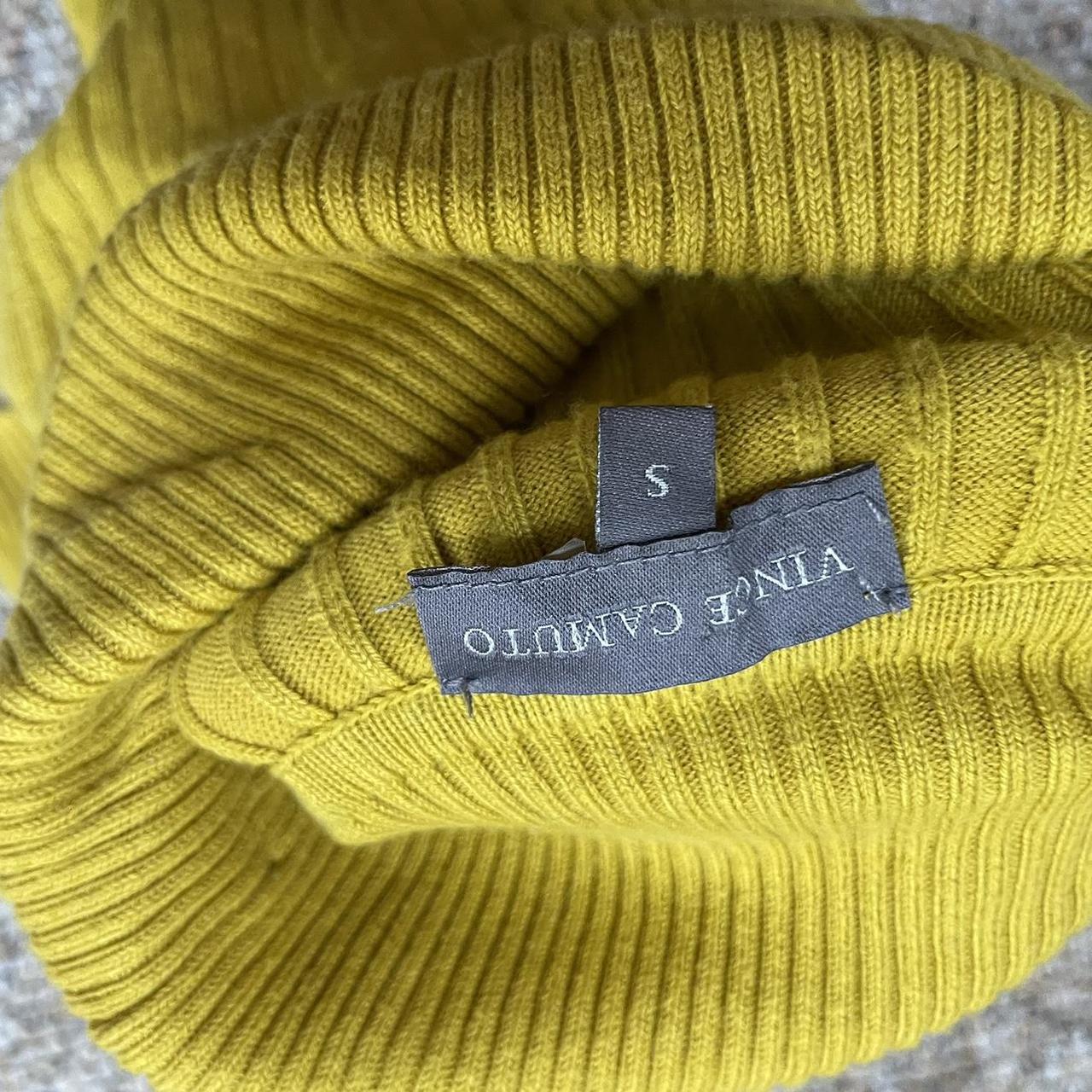 VINCE CAMUTO yellow turtleneck top ⭐️ Great condition... Depop
