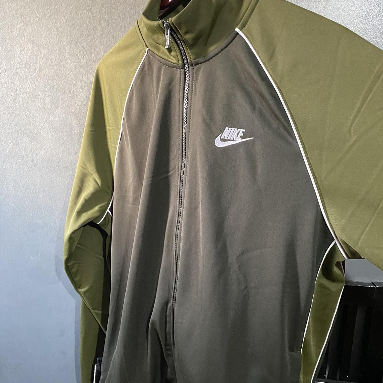 khaki bike nike tracksuit