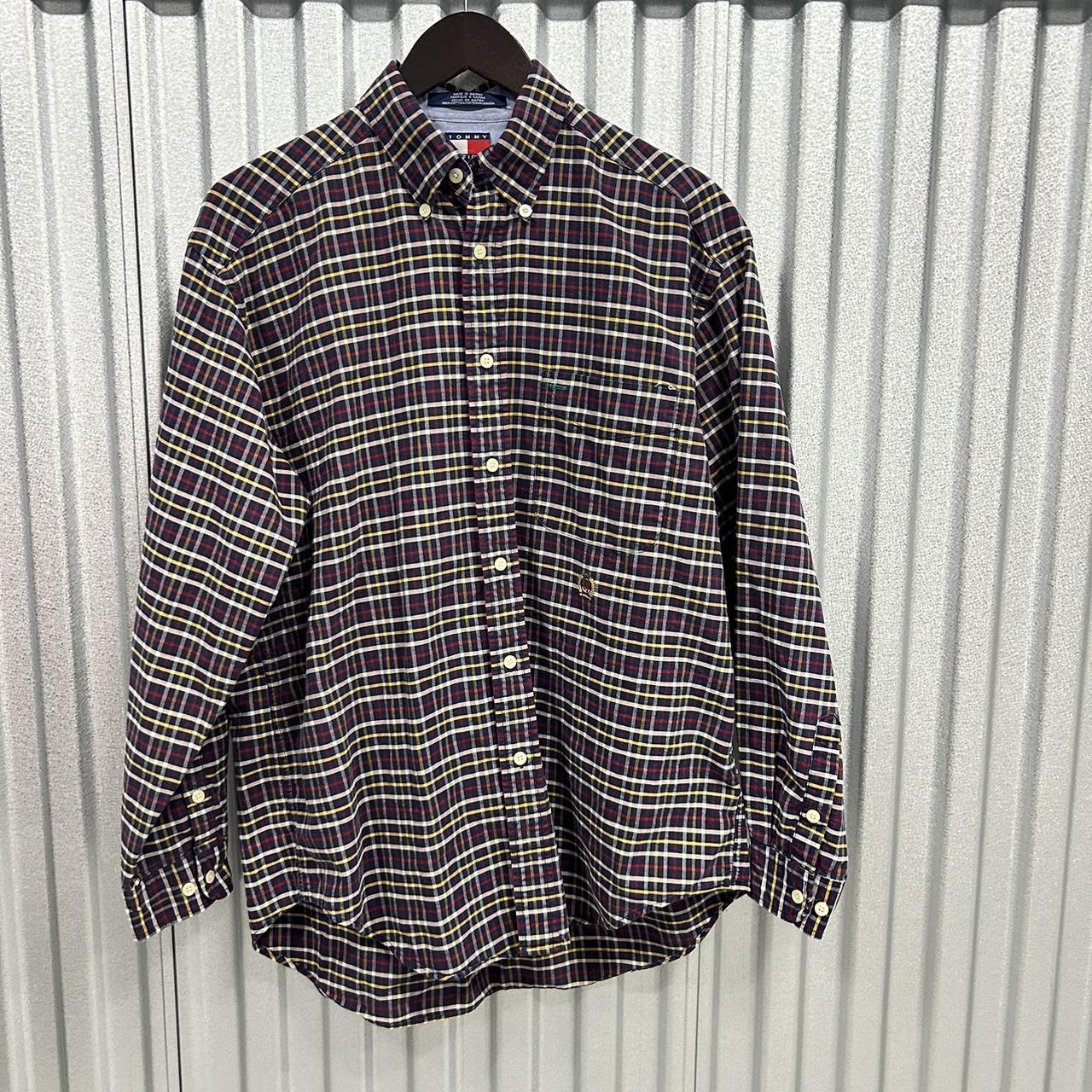 Vintage high quality Grunge 90’s Tommy Hilfiger Crest Logo Shirt