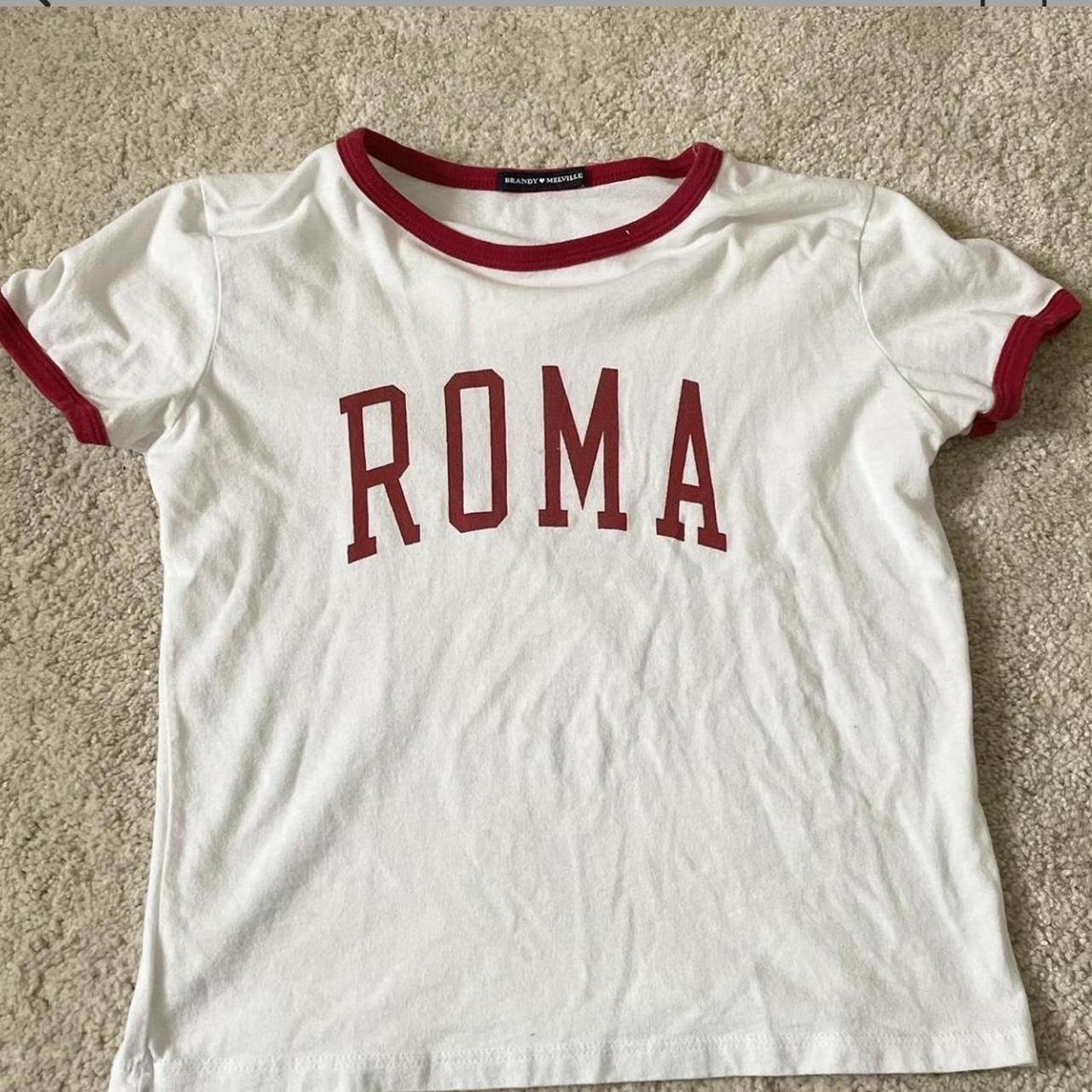 brandy melville roma italy shirt , so simple, cute... Depop
