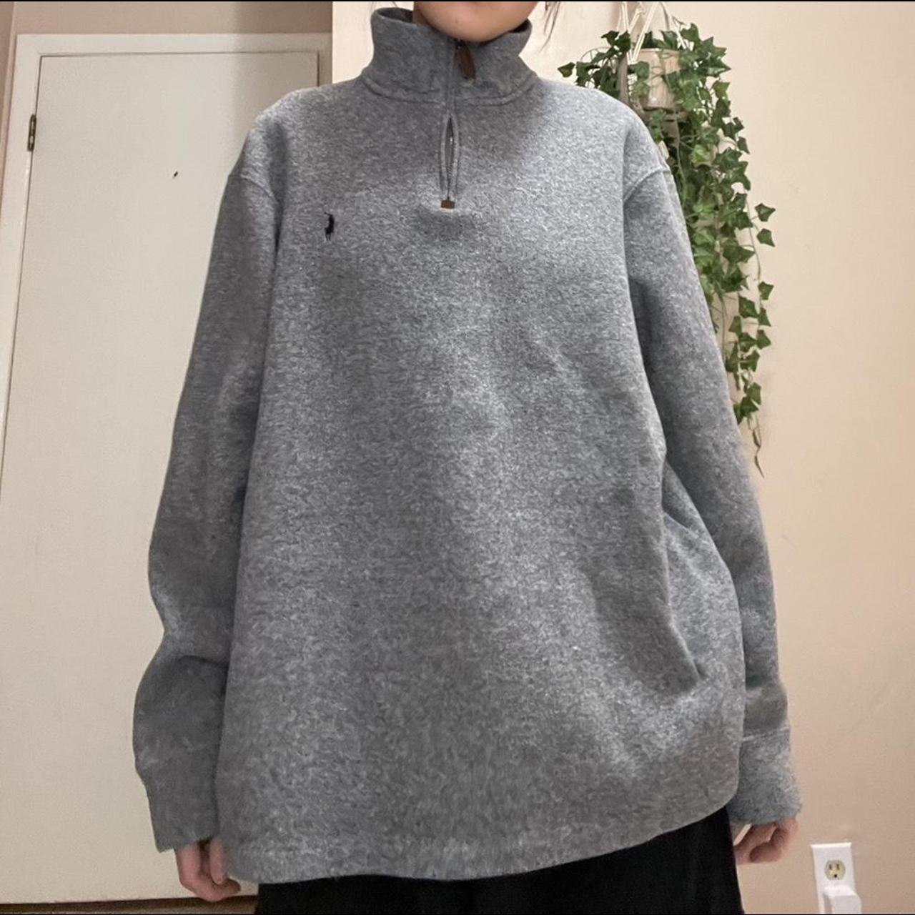 Ralph lauren half zip sweater online women's