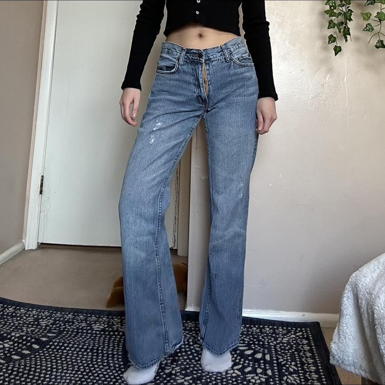 Aeropostale Women's Blue Jeans | Depop