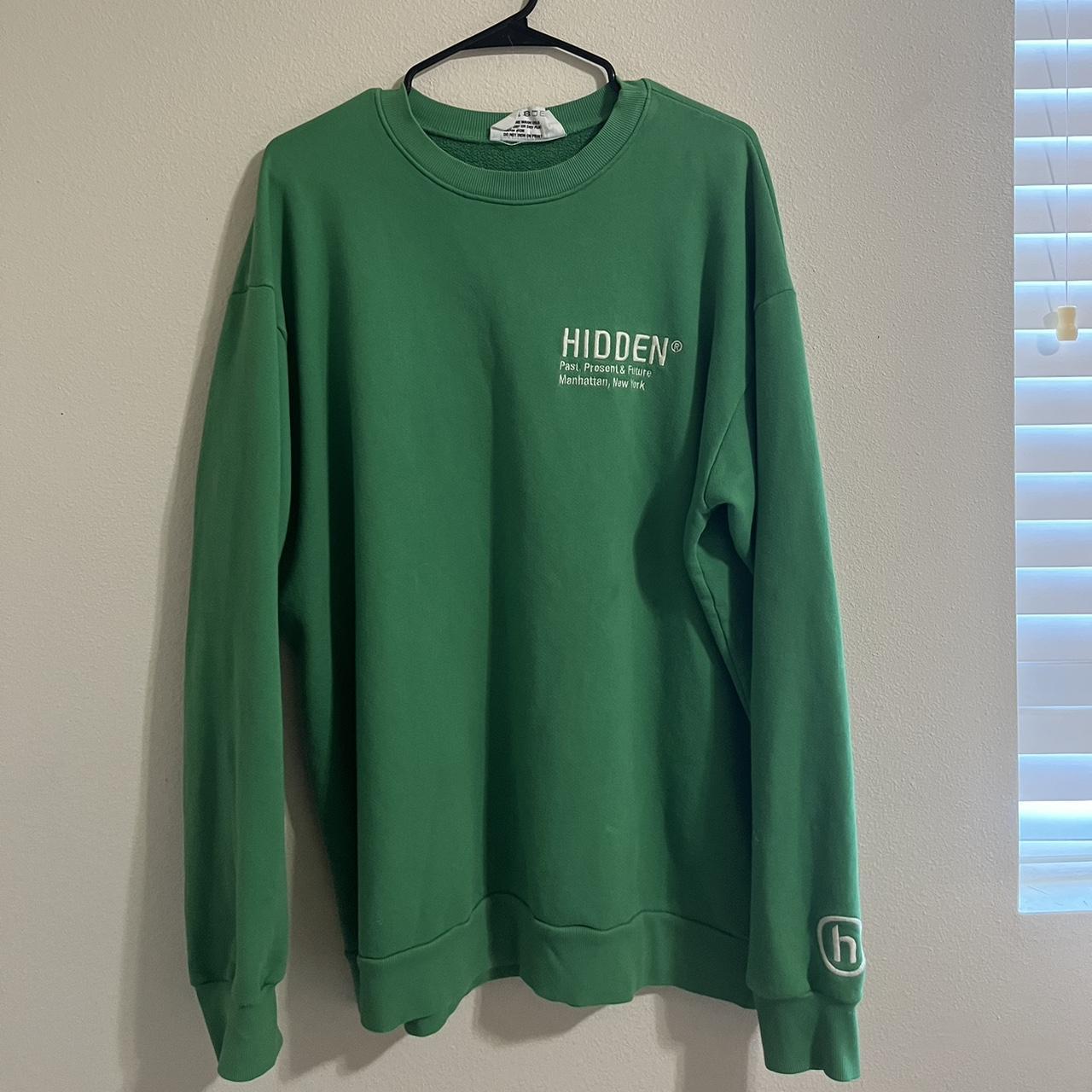 トップス HIDDEN NY logo crewneck sweatshirt L Hidden NY Logo Crewneck Sweatshirt Cream Size L Cream | eBay