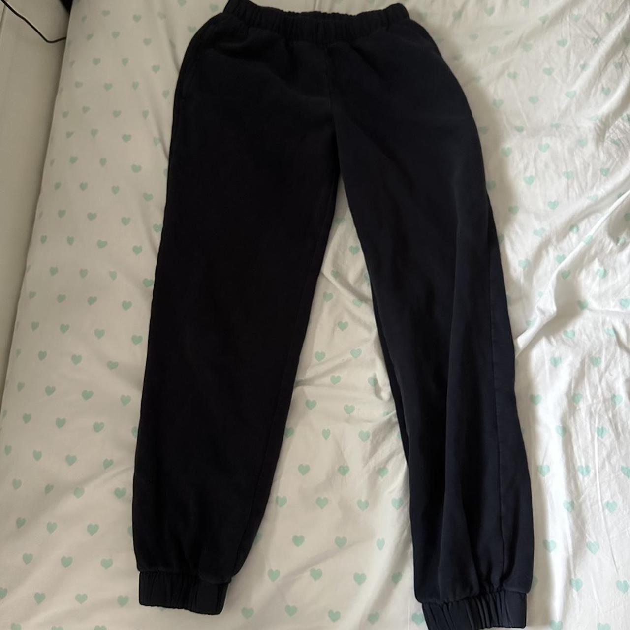 navy blue brandy melville sweatpants brandymeville... Depop