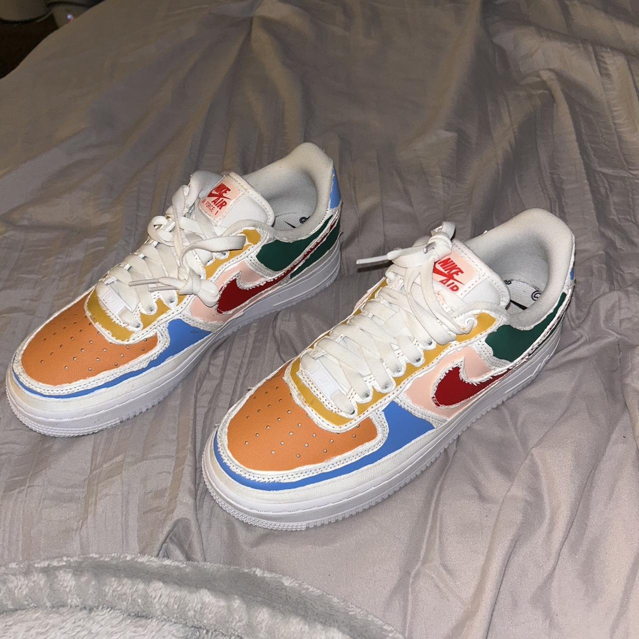 peel off nike forces