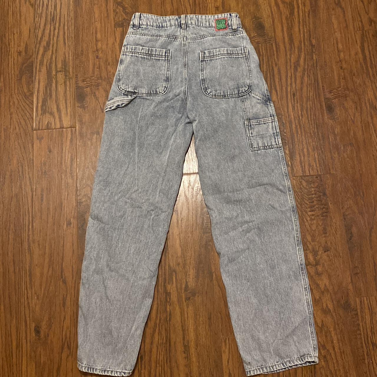 light wash baggy empyre women’s jeans basically... Depop