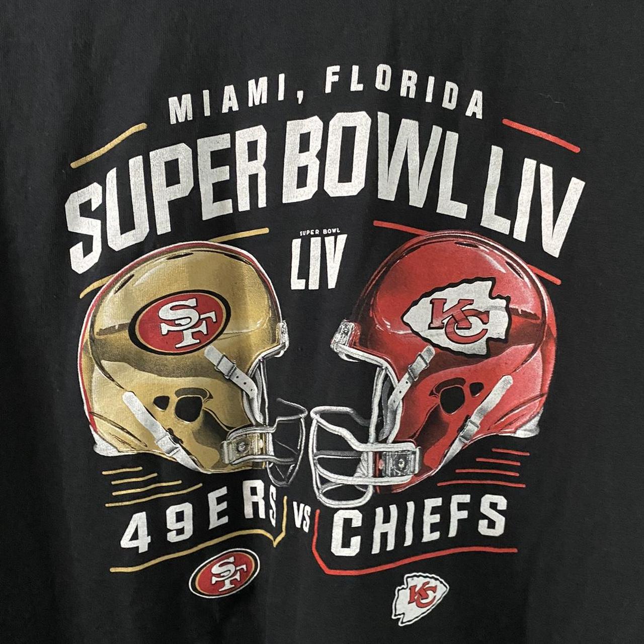 NFL Team Apparel Super Bowl LIV 49ERS VS CHIEFS - Depop