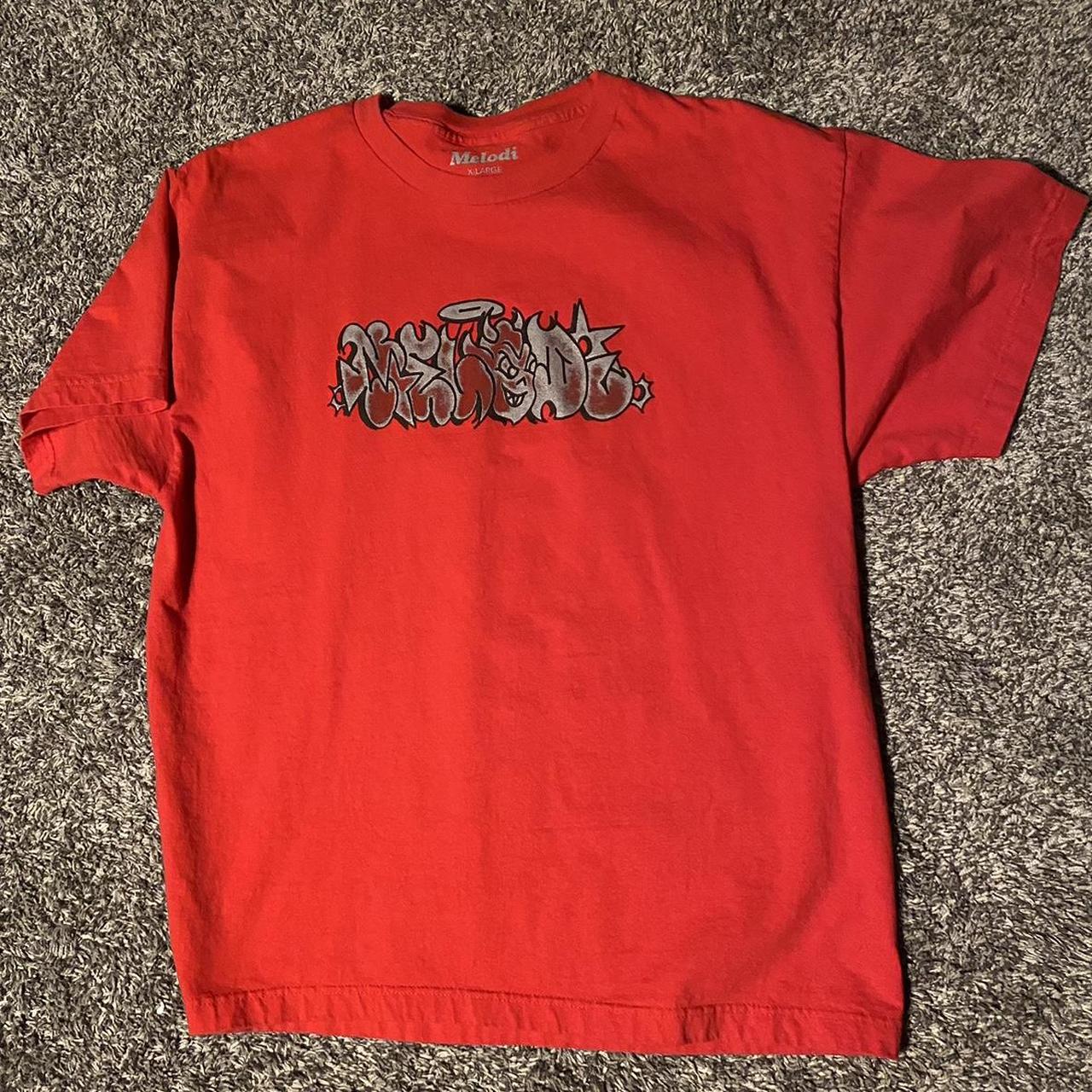 ec melodi devil throw tee. literally washed it once... - Depop