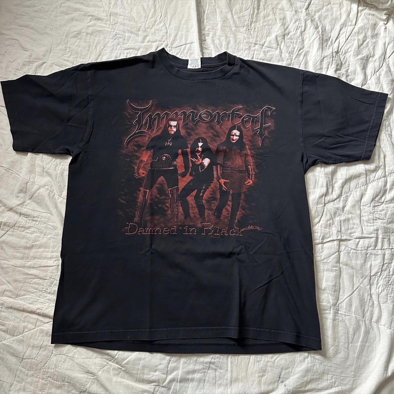 Immortal t shirt vintage - Gem