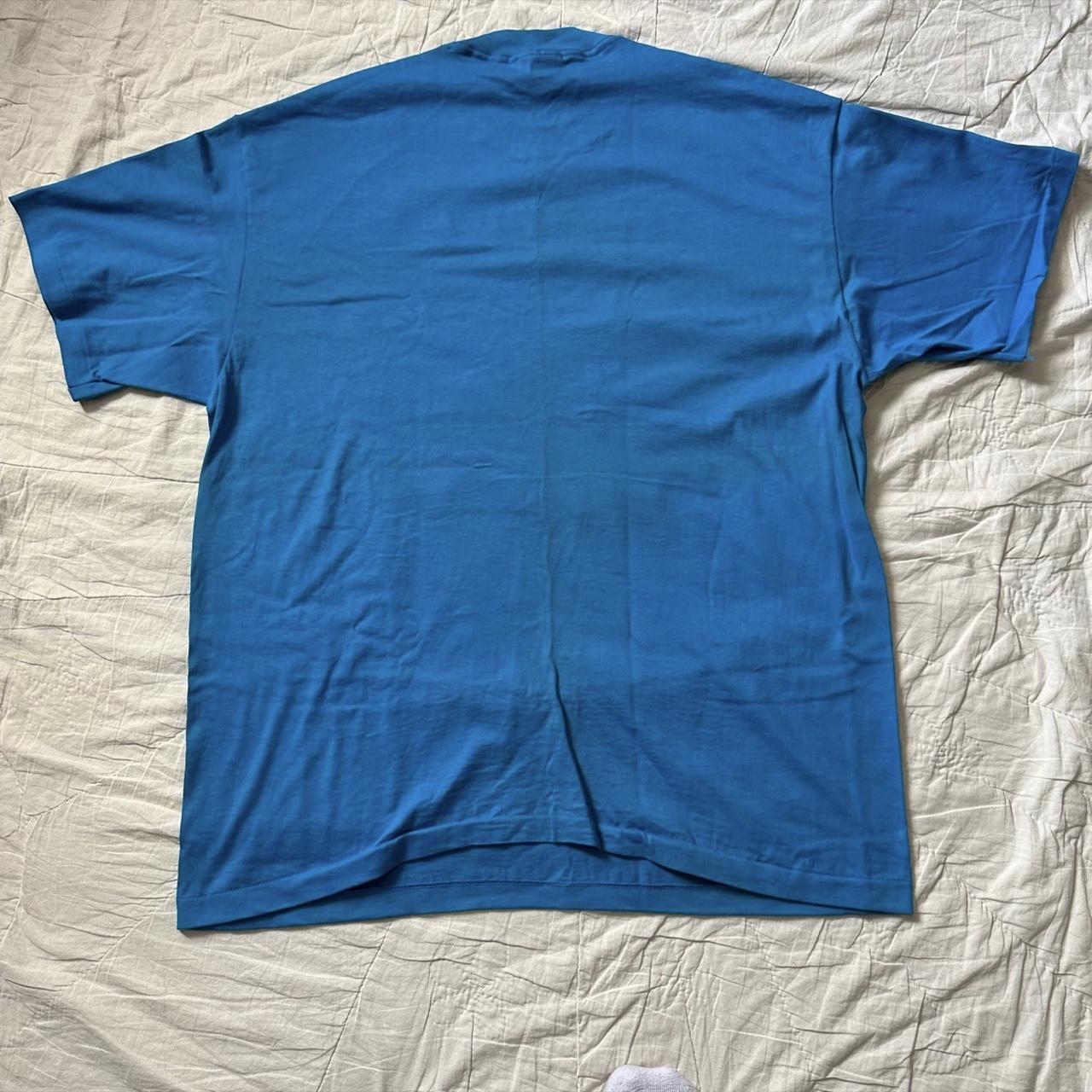 TEE JAYS Men's Blue T-shirt | Depop