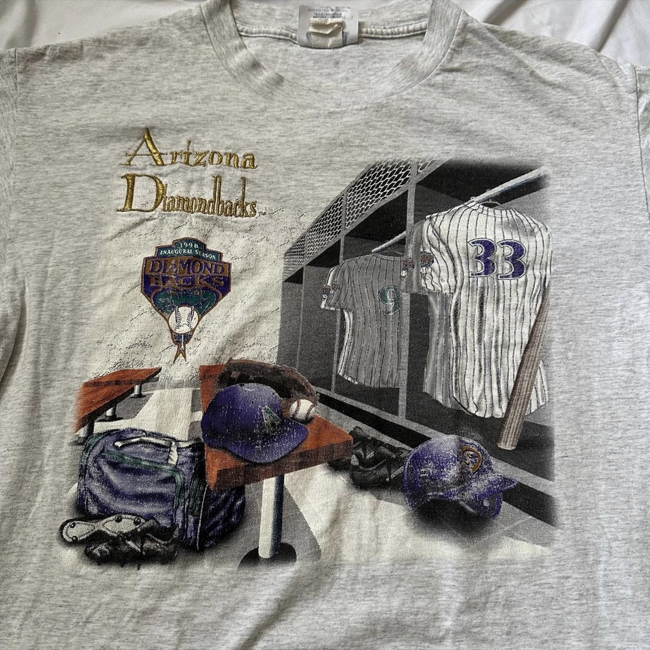 Vintage Arizona Diamondbacks 1998 Inaugural Season T Shirt Tee