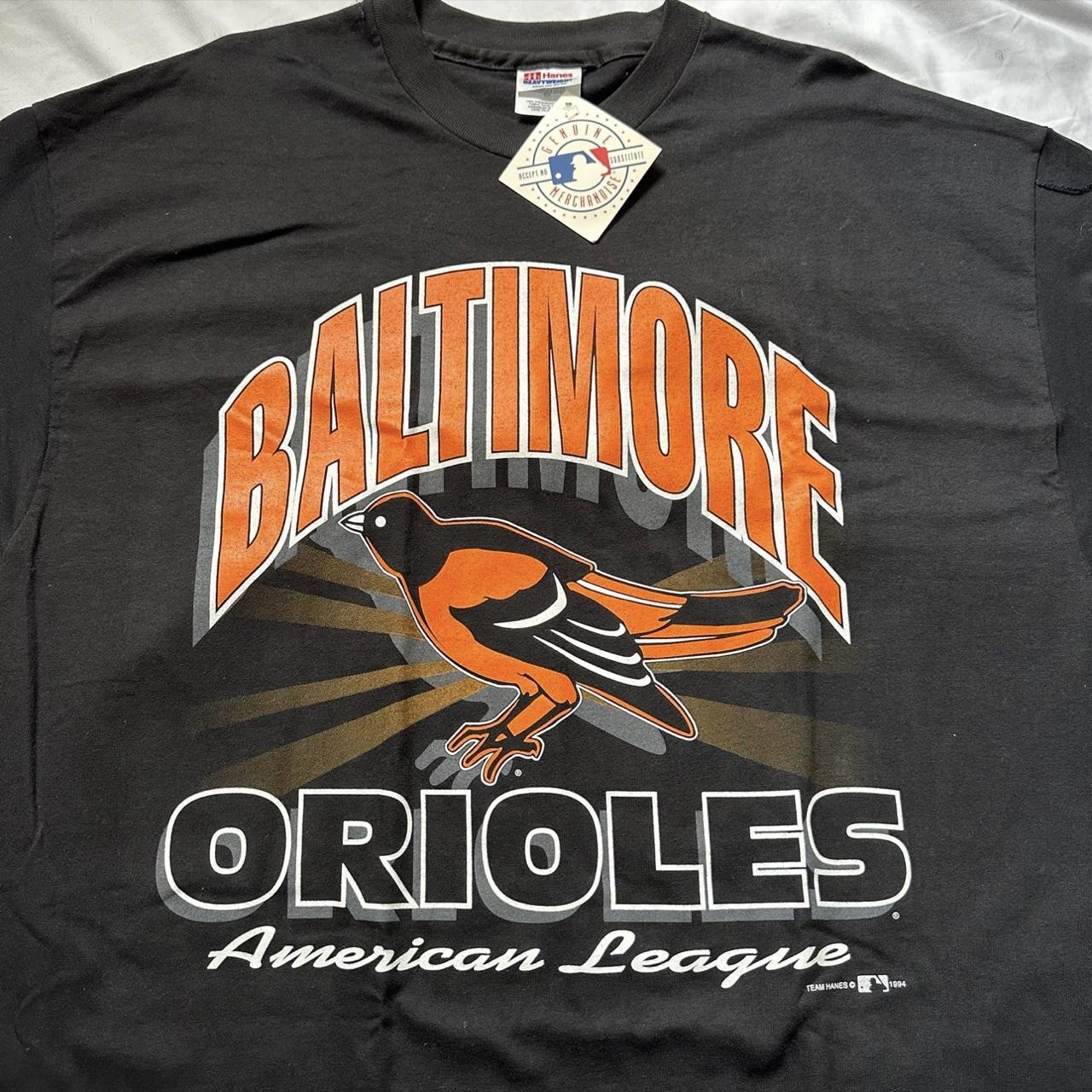 Vintage 90's Baltimore Orioles Jersey Great - Depop