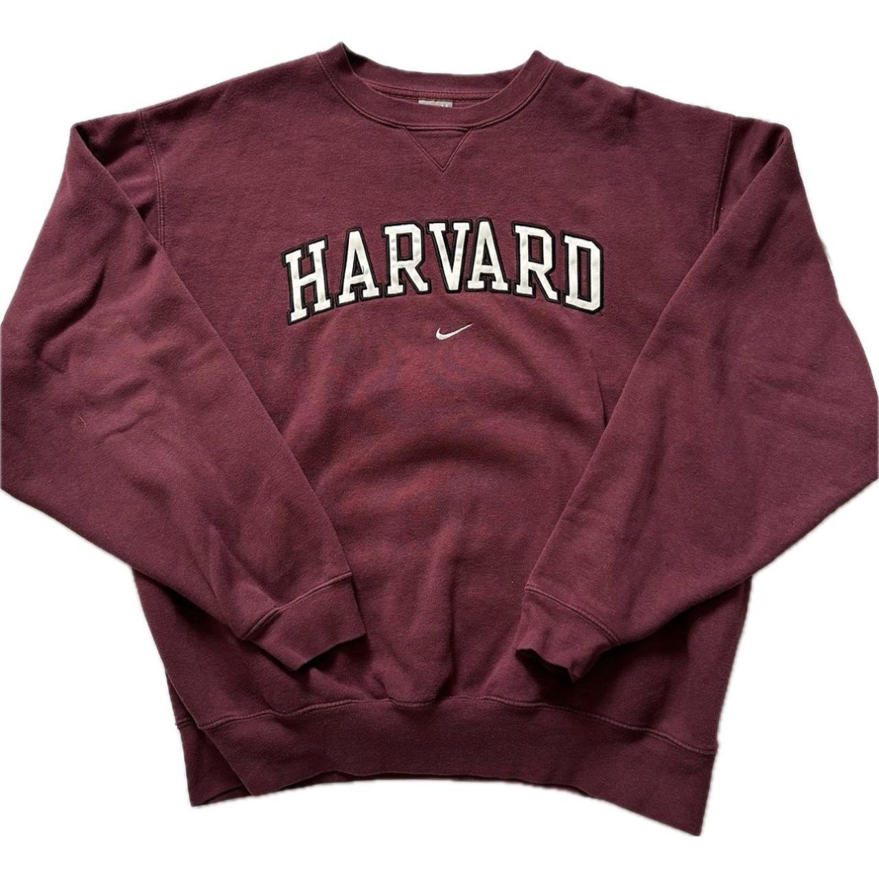 Vintage Nike Harvard crewneck sweater. Center... - Depop