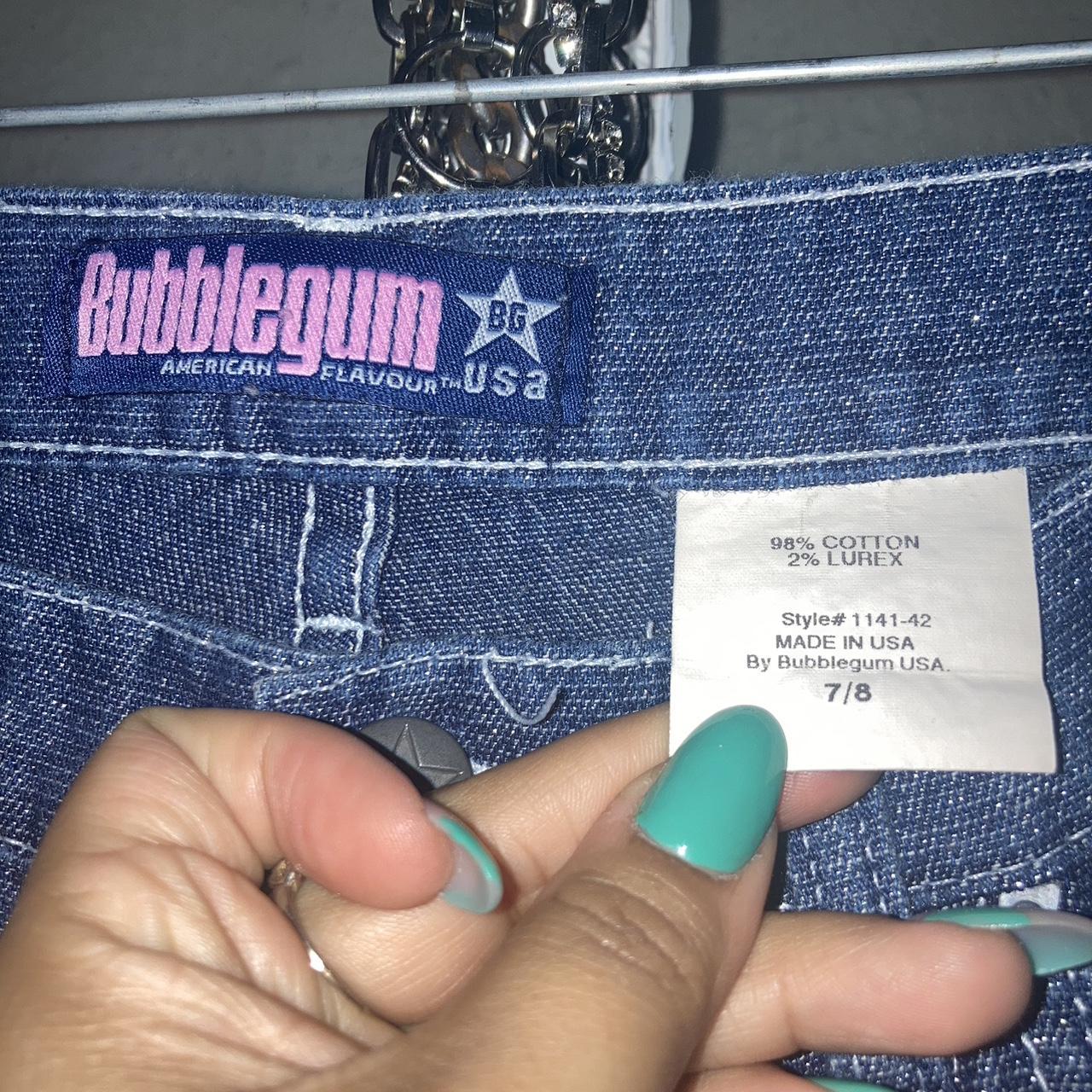 Bubblegum denim sale fabric