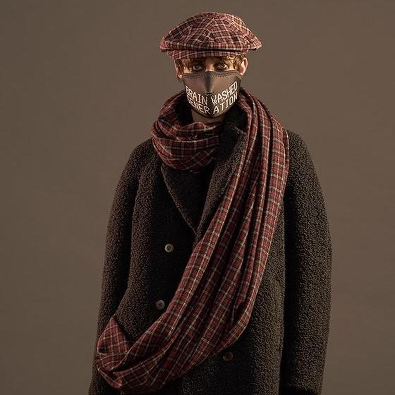 Undercover 17aw brainwashed generation wool newsboy...