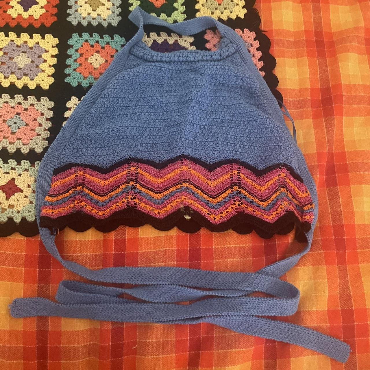 crotchet backless zara top verge girl dupe (or vice... Depop