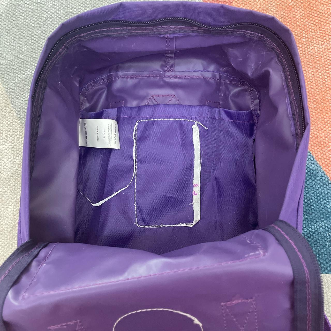 purple kanken mini! can easily fit an ipad and case... - Depop