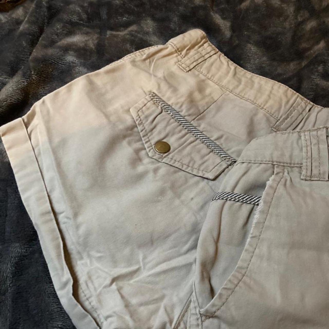 Brown chino shorts Worn about 3 times - good... - Depop