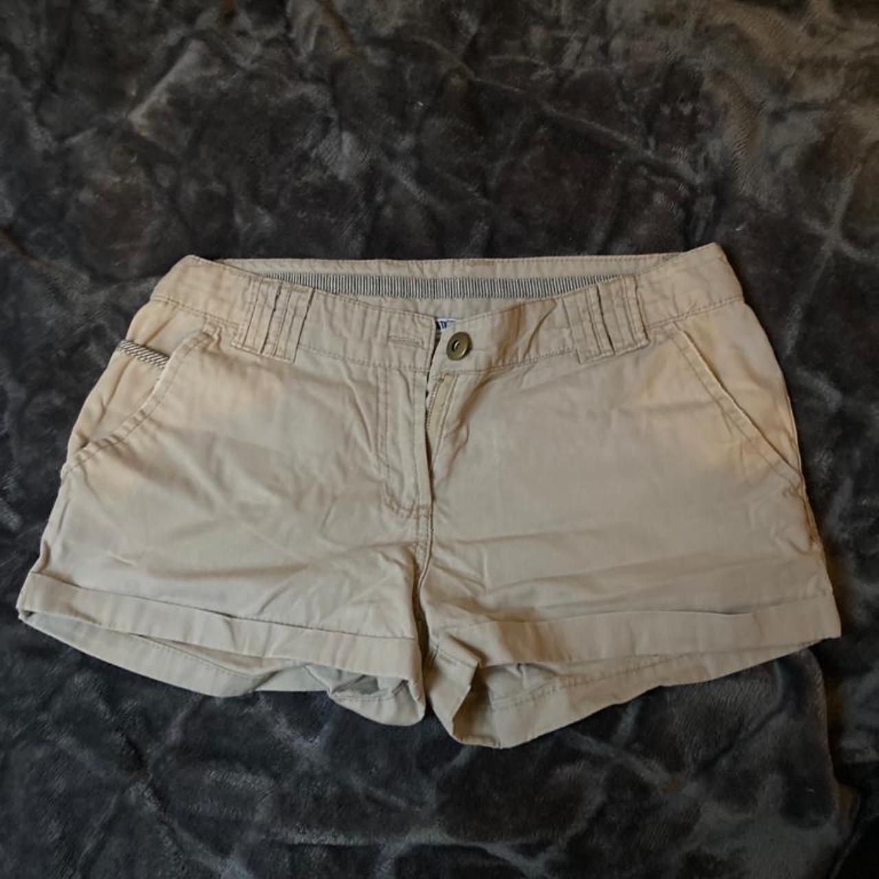 Brown chino shorts Worn about 3 times - good... - Depop