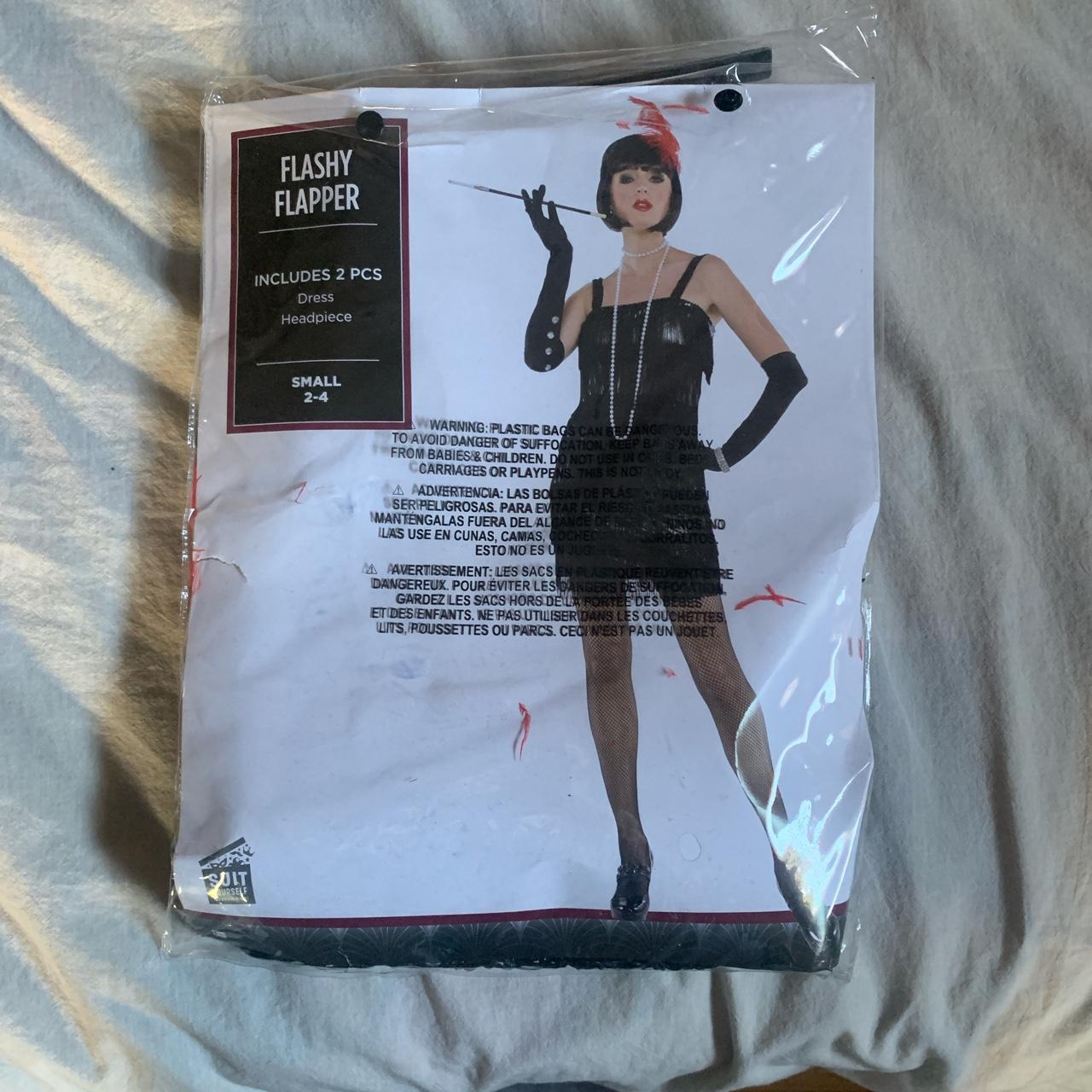 Flashy shop flapper costume