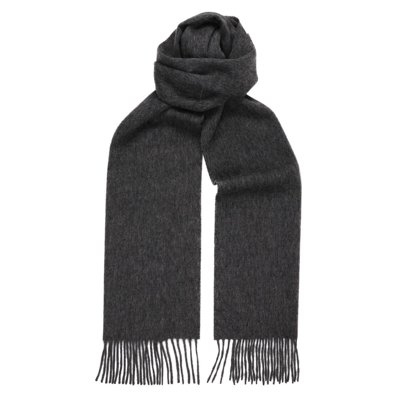 Grey wool scarf. 100% lambswool scarf from Tagareen... - Depop