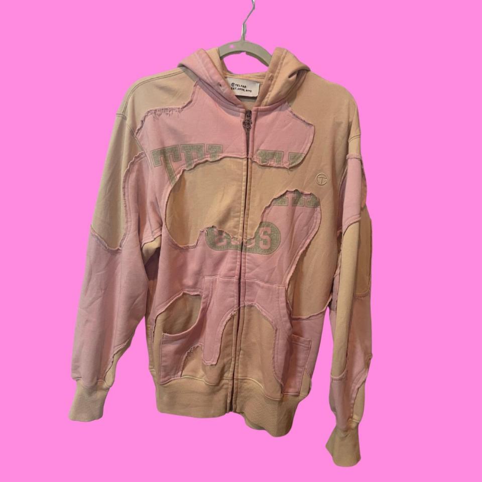 Camo Hoodie - Pink/Sand – shop.telfar